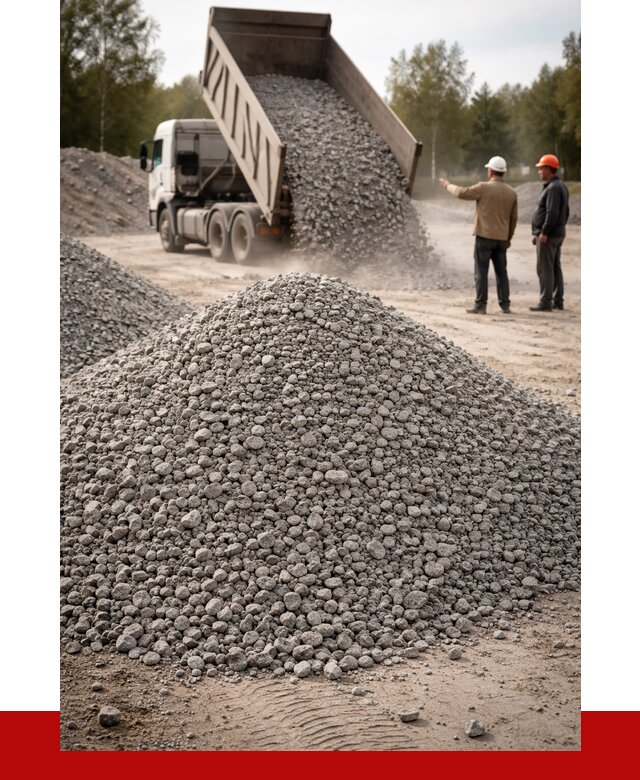 Гранитный щебень фракция 0-5 в Северске от 3015 руб ПРОНЕРУДСвк