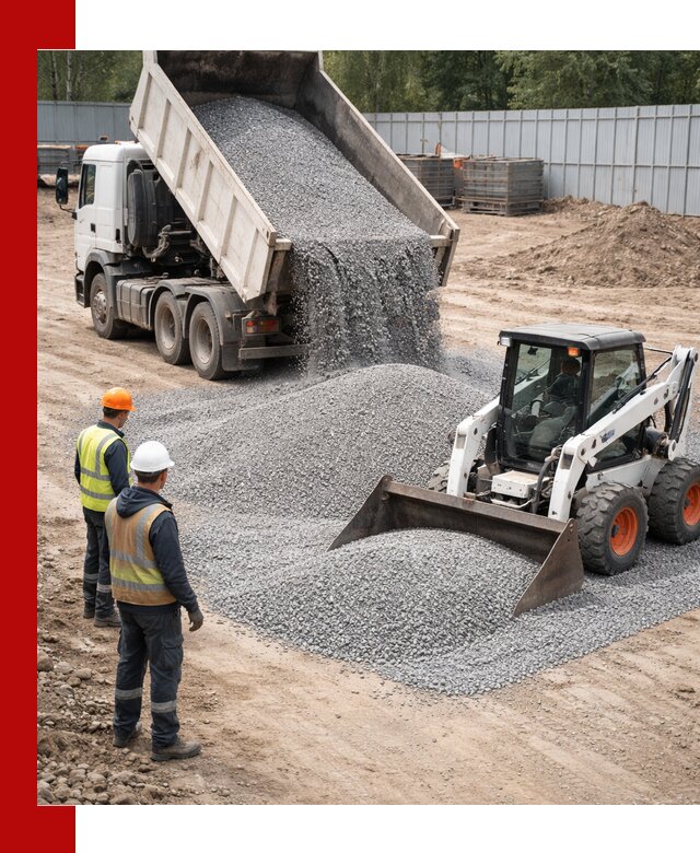 Доставка и продажа гранитного щебня фракции 0-5 в Северске