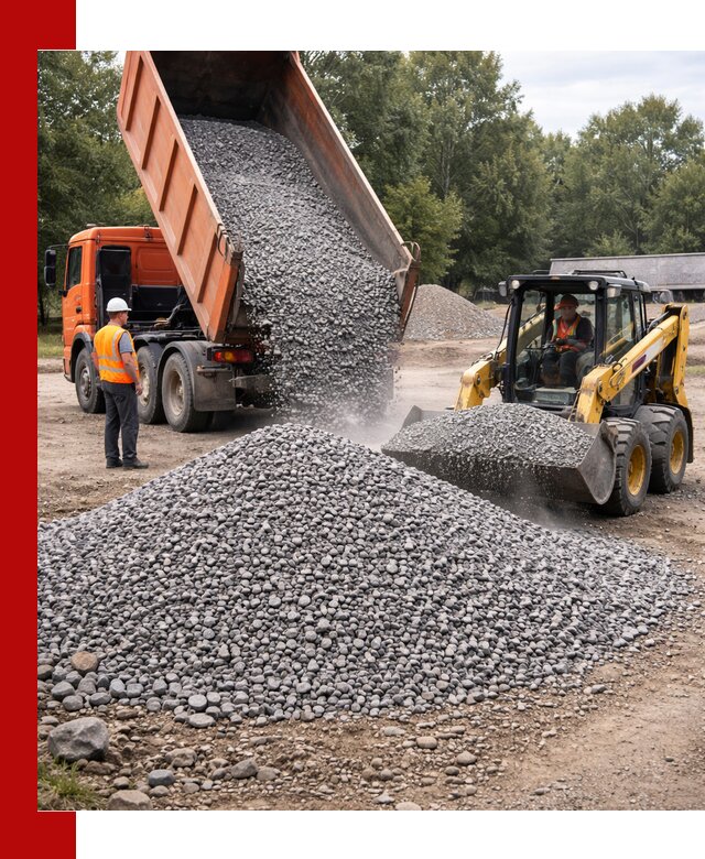 Купить гранитный щебень фракции 5–10 в Северске с доставкой