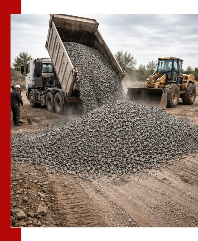 Гранитный щебень фракция 10-20 с доставкой в Северске