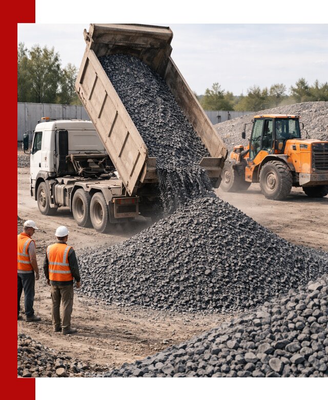 Доставка и продажа щебня габбро-диабаза в Северске
