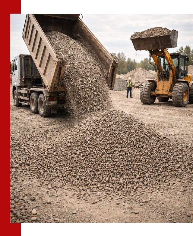 Гравийный щебень фракция 3–10 с доставкой в Северске