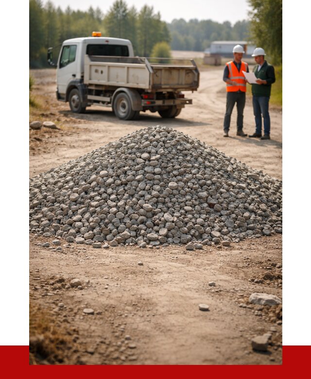 Гравийный щебень фракция 20-40 в Северске от 1247 р. | ПРОНЕРУДСвк
