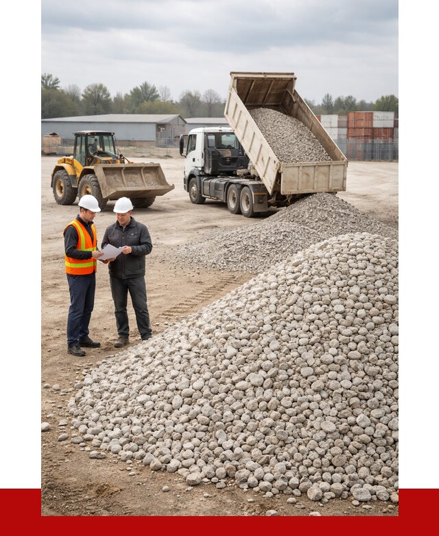 Известняковый щебень в Северске от 1455 р. доставка | ПРОНЕРУДСвк