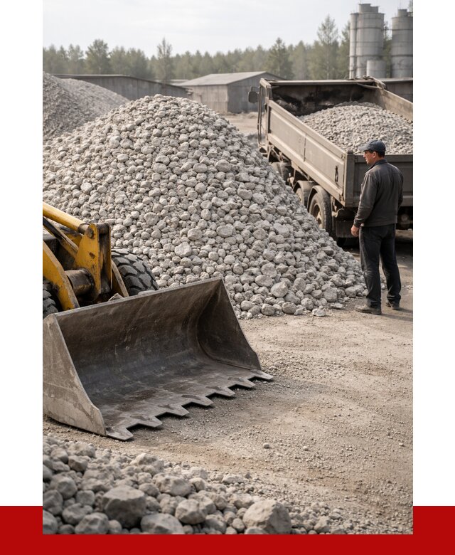 Известняковый щебень фракция 40-70 в Северске от 4366 р. | ПРОНЕРУДСвк