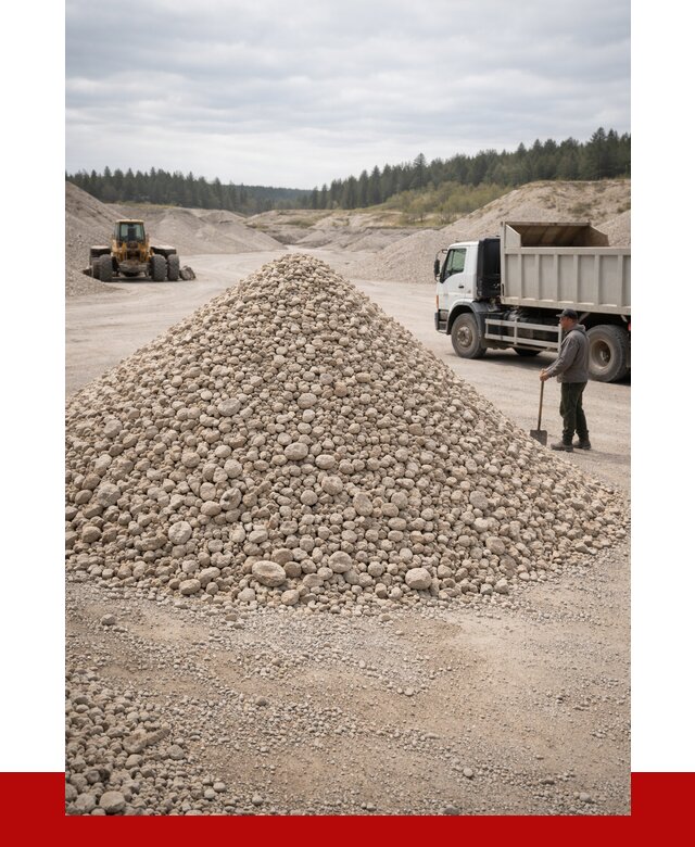 Доломитовый щебень фракция 40-70 в Северске от 2911 | ПРОНЕРУДСвк