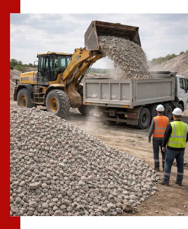 Доломитовый щебень фракция 40–71 доставка и продажа в Северске