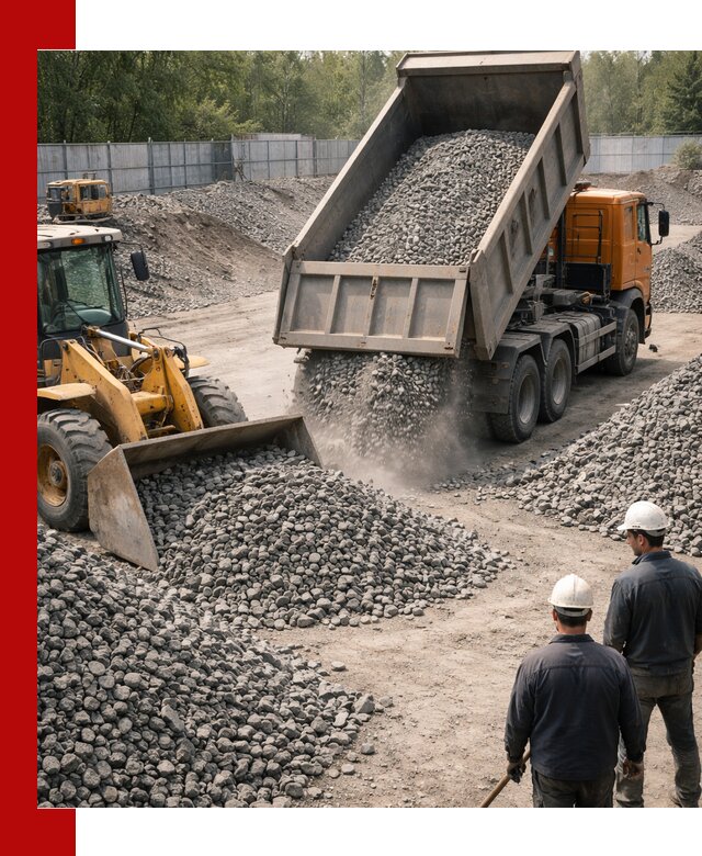 Шлаковый щебень фракция 20-40 доставка и продажа в Северске