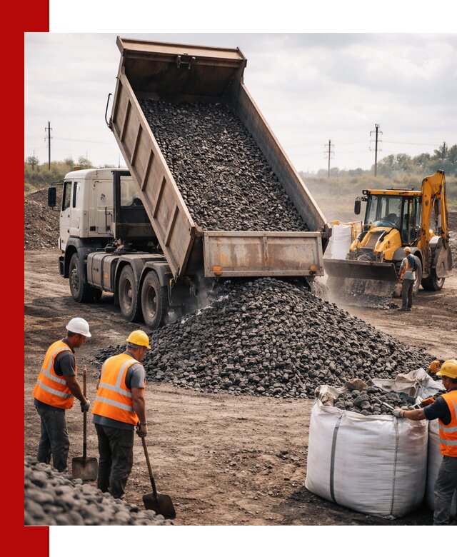 Шлаковый щебень фракция 40-70 с доставкой в Северске