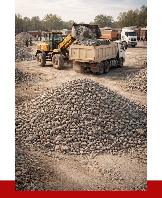 Вторичный щебень фракция 40-70 в Северске от 1809 р, ПРОНЕРУДСвк