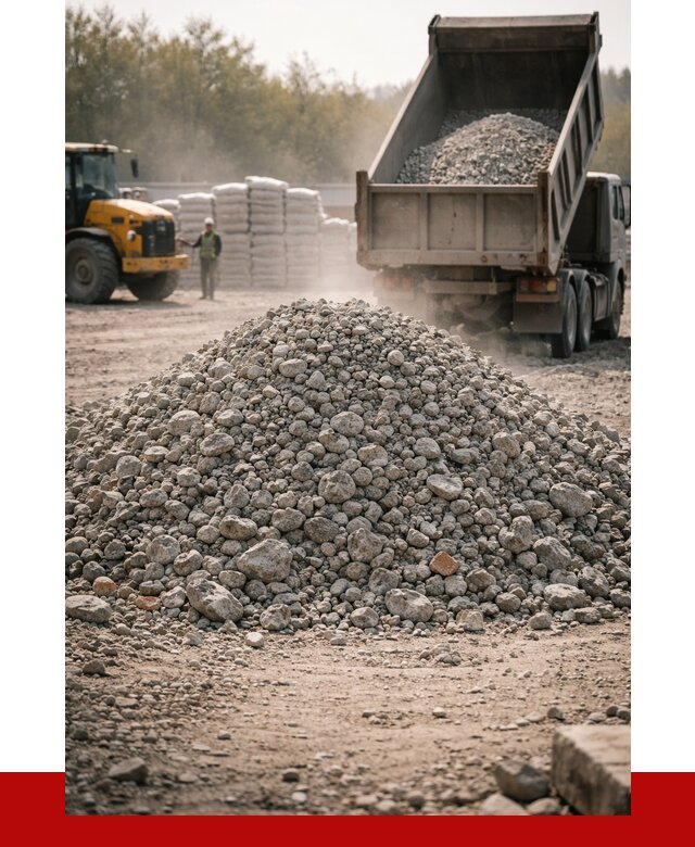 Вторичный щебень фракция 70-150 в Северске от 1455 р. | ПРОНЕРУДСвк