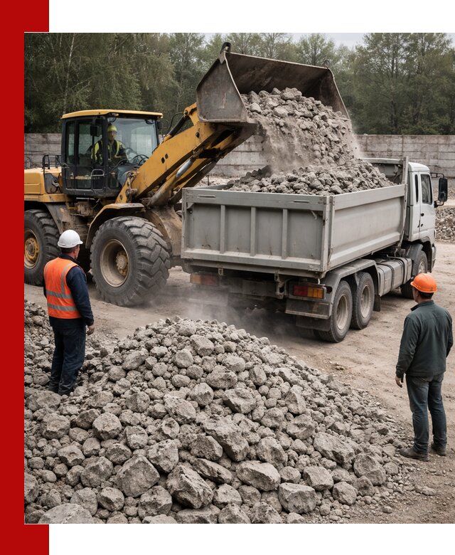 Вторичный щебень фракция 70–150 в Северске с доставкой