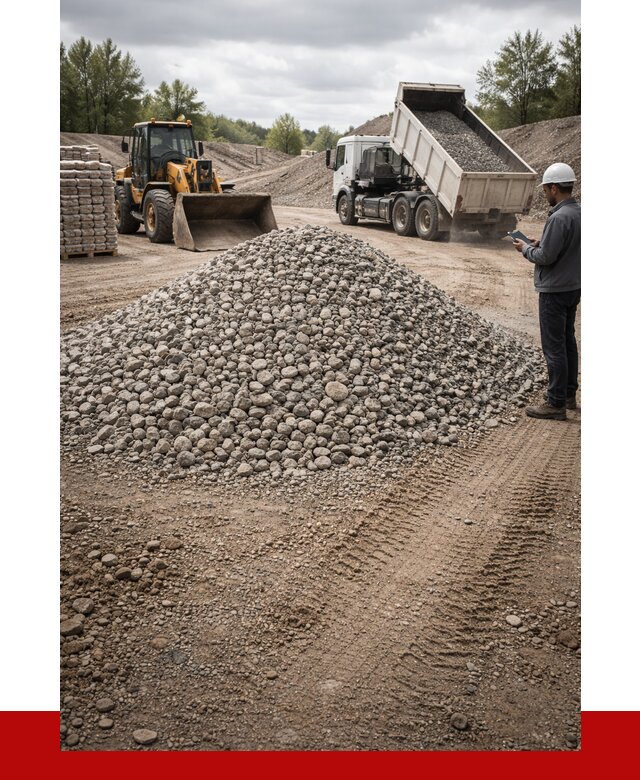 Купить бетонный щебень в Северске, от 3326 р. ПРОНЕРУДСвк