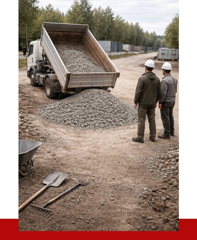 Бетонный щебень фракция 5-20 в Северске от 3326 р., ПРОНЕРУДСвк