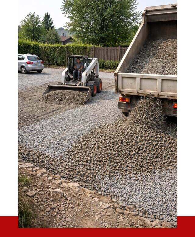 Щебень для парковки в Северске с доставкой от 1247 р.| ПРОНЕРУДСвк