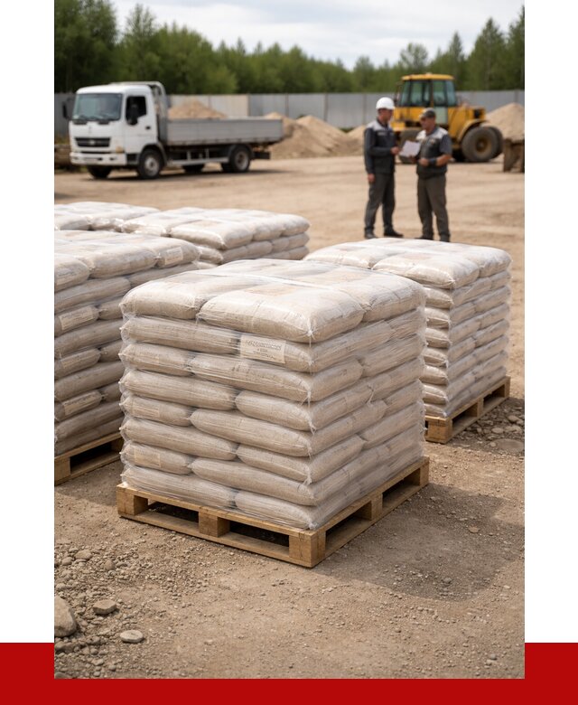 Карьерный песок в мешках в Северске от 1247 р. - ПРОНЕРУДСвк