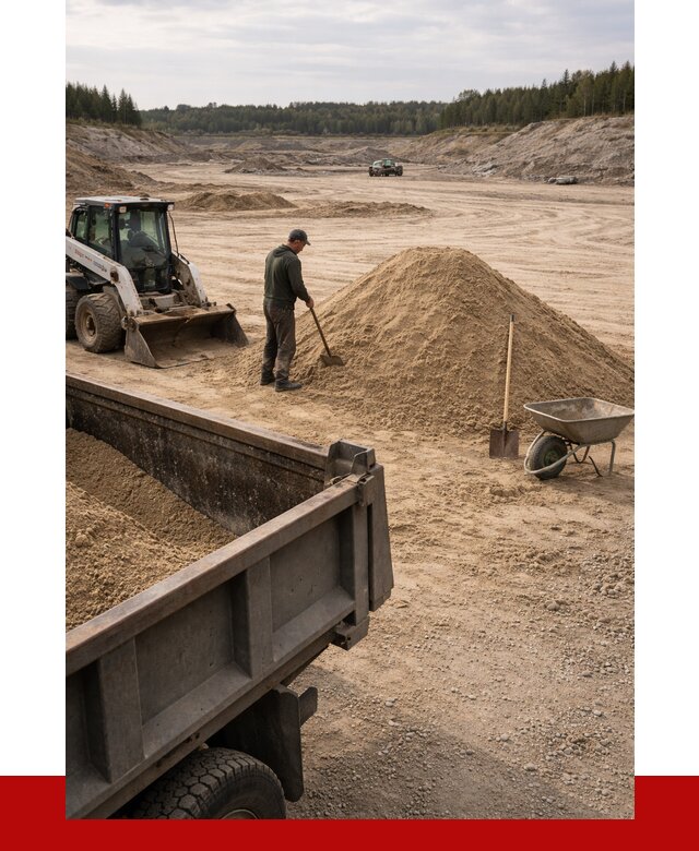 Карьерный песок среднезернистый в Северске, от 2287 р. ПРОНЕРУДСвк