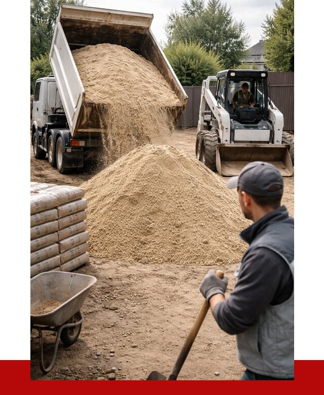 Мытый речной песок с доставкой в Северске от 1507 р. | ПРОНЕРУДСвк