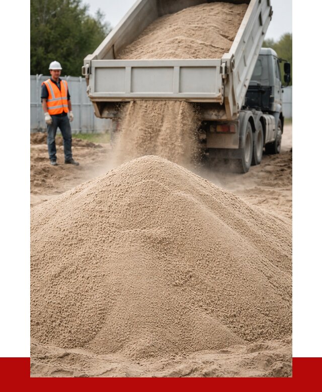 Купить сеяный песок с доставкой в Северске от 2287 р ПРОНЕРУДСвк