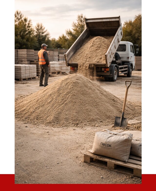 Купить сухой песок в Северске с доставкой от 2495 р. | ПРОНЕРУДСвк