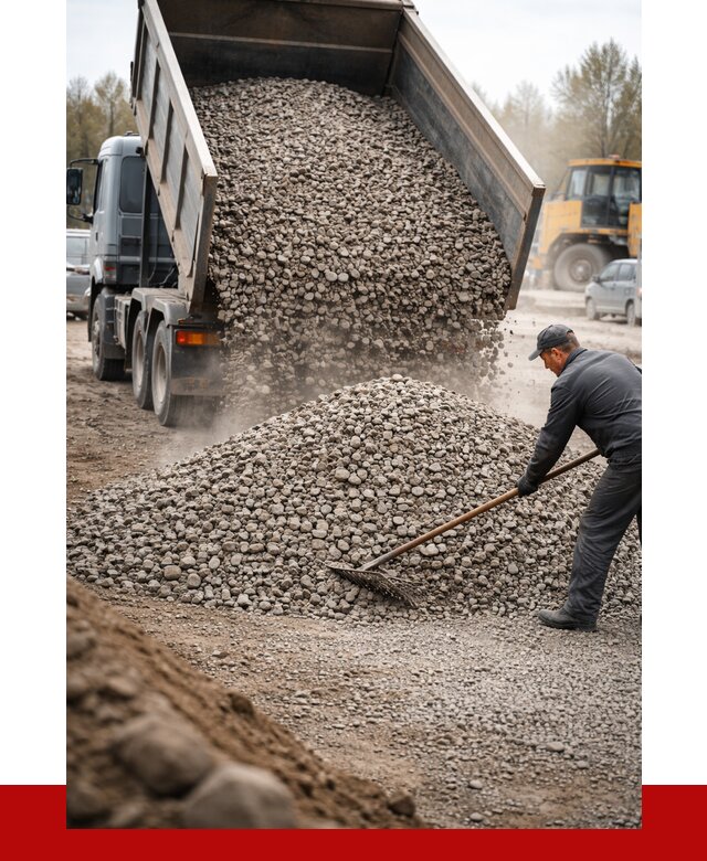 Гравий фракция 20-40 в Северске от 2599 р. доставка | ПРОНЕРУДСвк