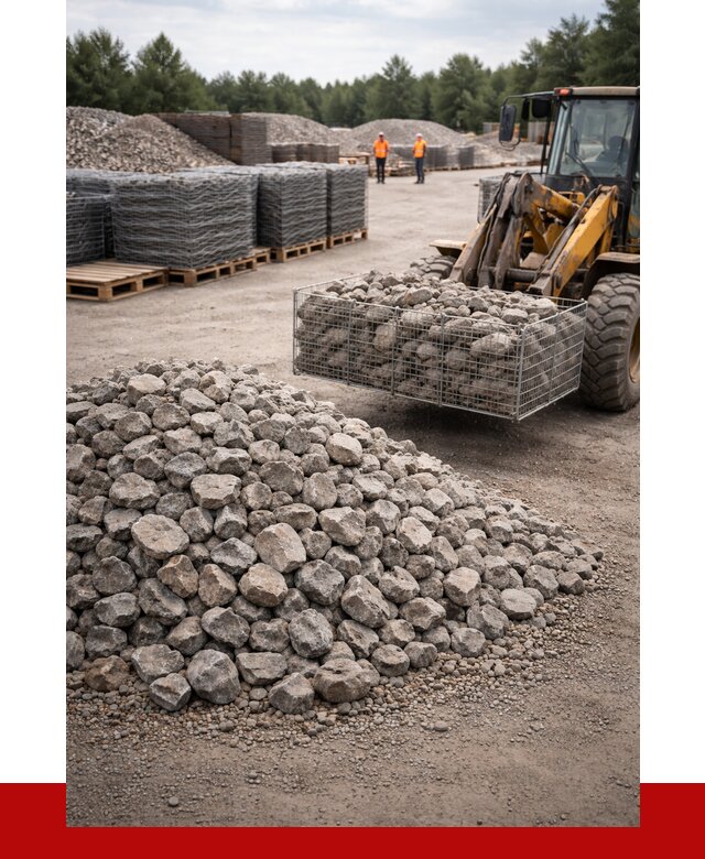 Камень для габионов фракция 70-150 в Северске от 4366 р. | ПРОНЕРУДСвк