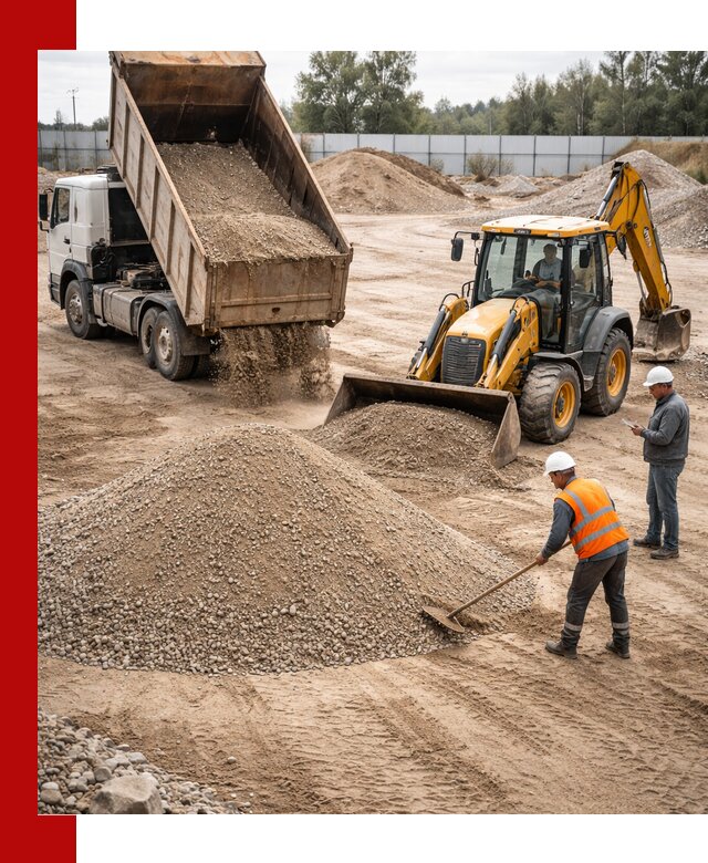 Поставка и доставка ПГС С4 в мешках и самосвалах в Северске