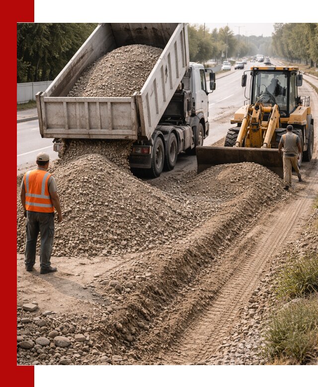 Опгс для устройства дорог и подсыпки в Северске