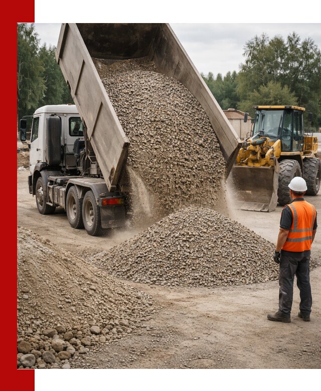 Доставка щпс в Северске — щебеночно-песчаная смесь под заборы и дорожки