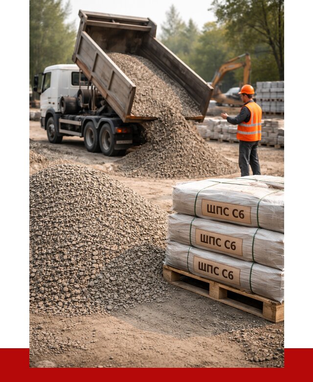 ЩПС С6 в Северске с доставкой от 2287 р. за куб | ПРОНЕРУДСвк