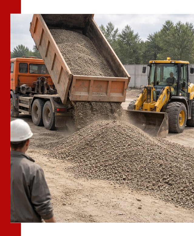 Доставка щпс С8 самосвалами в Северске от производителя