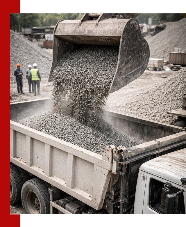 Отсев и крошка для строительства и дорожных работ в Северске