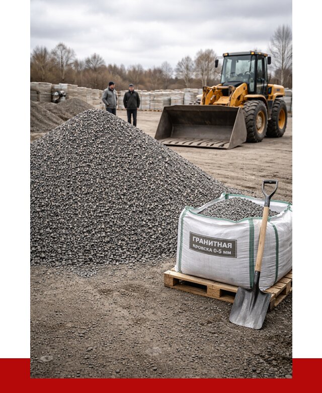 Купить гранитную крошку в Северске от 4990 р. с доставкой | ПРОНЕРУДСвк