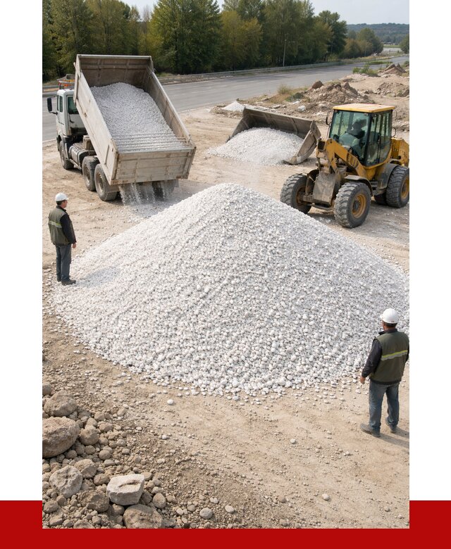 Белая мраморная крошка в Северске от 4366 р. с доставкой | ПРОНЕРУДСвк