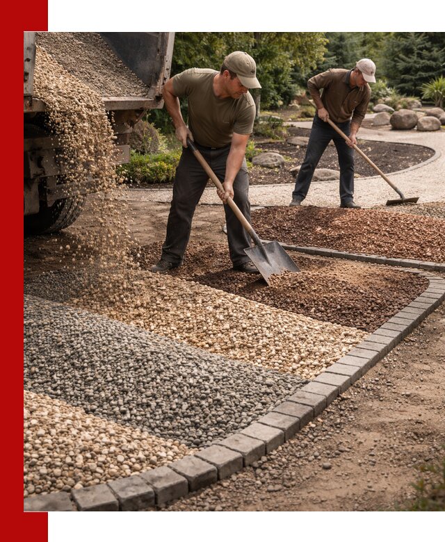 Декоративная крошка для ландшафта в Северске — продажа и доставка