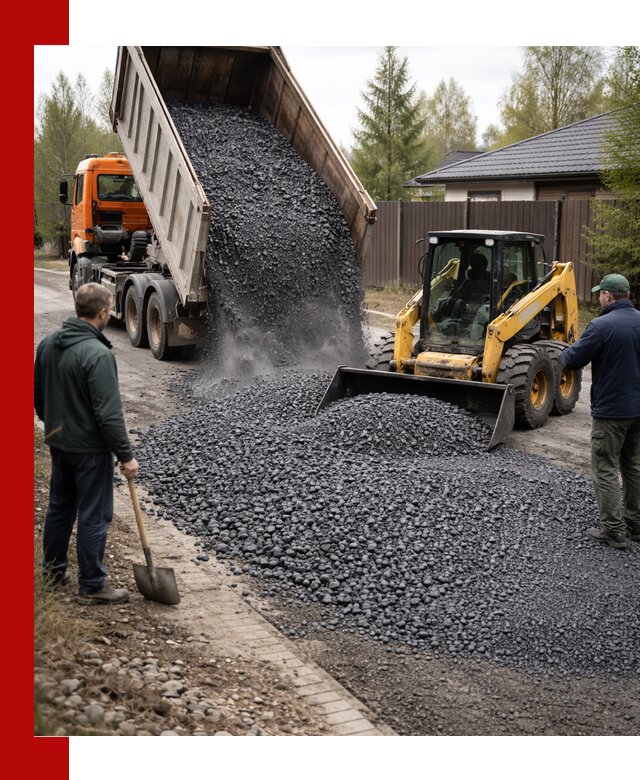 Крошка габбро с доставкой в Северске для строительных работ