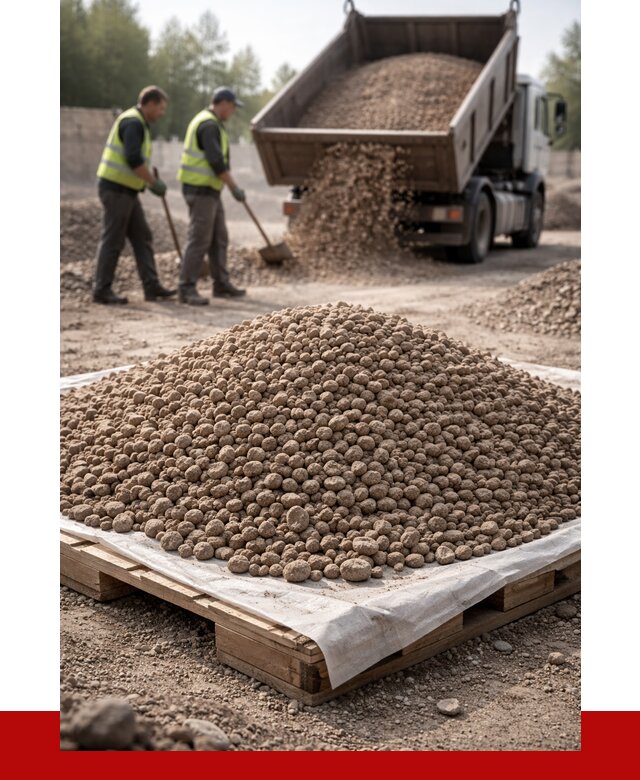 Керамзит фракция 5-10 в Северске от 4366 р. с доставкой | ПРОНЕРУДСвк