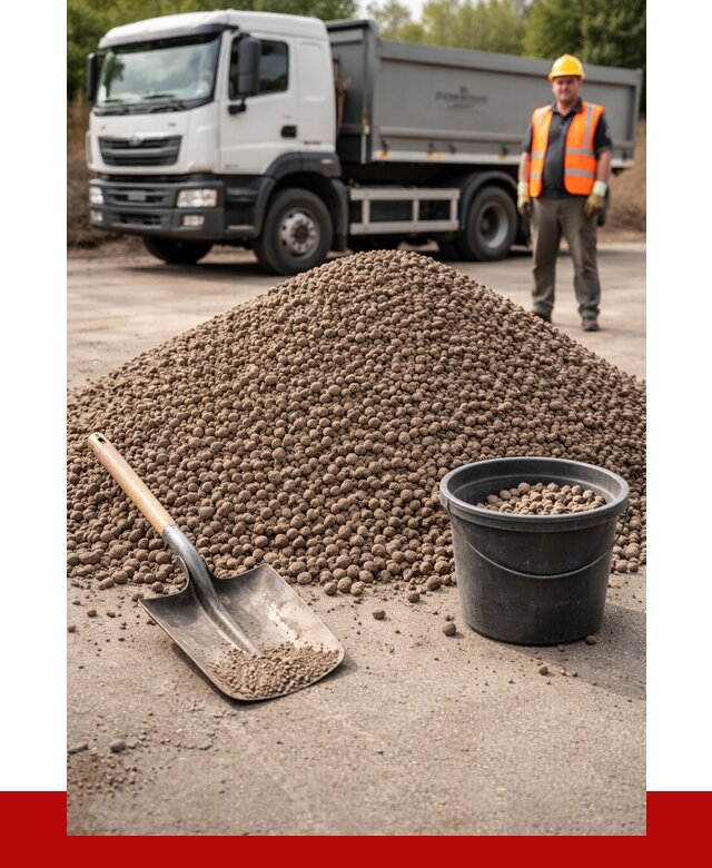 Керамзит фракция 10-20 в Северске от 4366 р. с доставкой | ПРОНЕРУДСвк