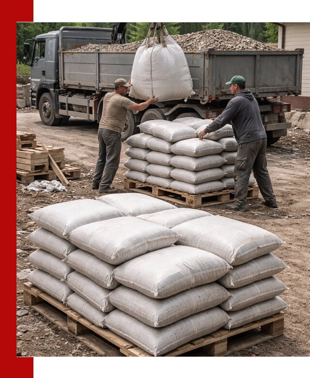 Керамзит в мешках с доставкой в Северске от компании-поставщика