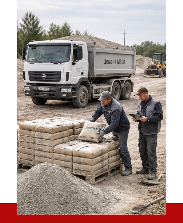 Купить цемент м500 с доставкой в Северске от 5405 р. | ПРОНЕРУДСвк