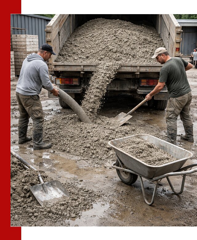 Цементно-песчаная смесь М150 доставка в Северске