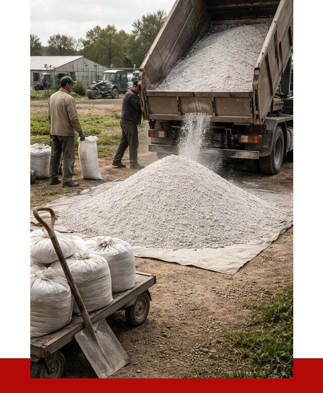 Купить известняковая мука в Северске от 4366 р. за куб | ПРОНЕРУДСвк