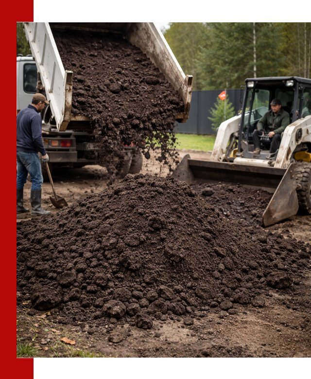 Плодородный грунт с доставкой в Северске для садов и огородов