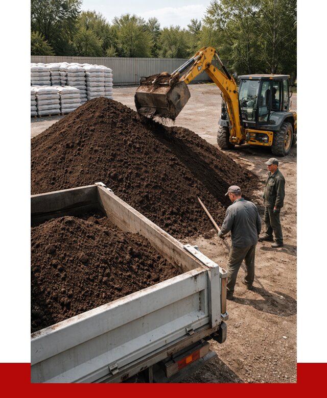 Растительный грунт с доставкой в Северске от 3326 р. | ПРОНЕРУДСвк