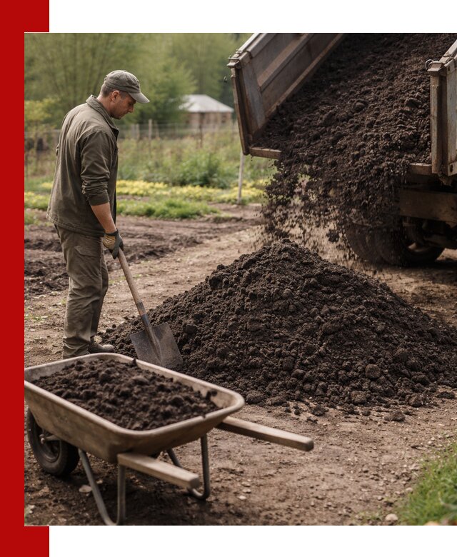 Доставка качественной земли для огорода в Северске