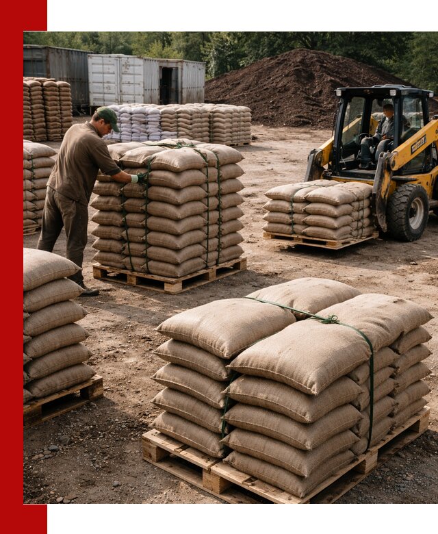 Доставка торфа в мешках по выгодным ценам в Северске