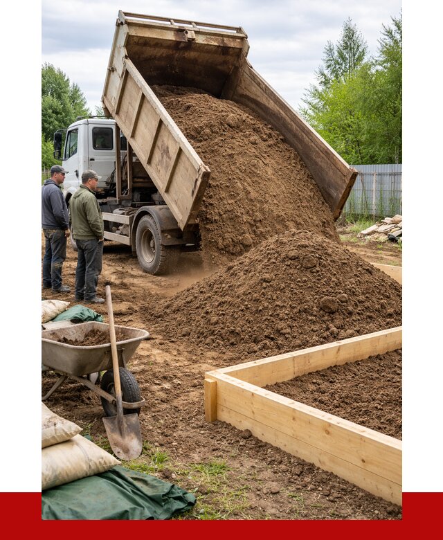 Торфо песчаная смесь в Северске с доставкой от 1923 р. | ПРОНЕРУДСвк