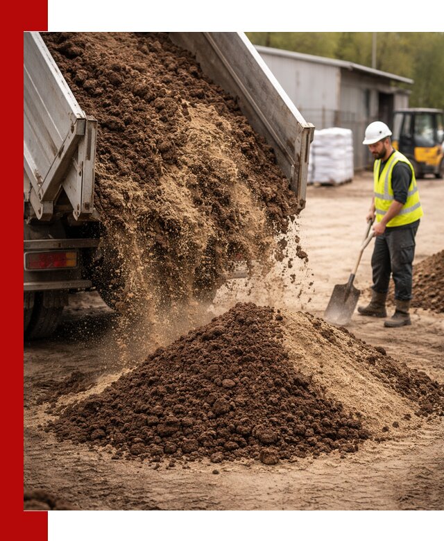 Доставка торфо-песчаной смеси в Северске для строительства и озеленения