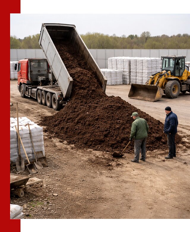 Доставка торфяных смесей оптом и в розницу в Северске