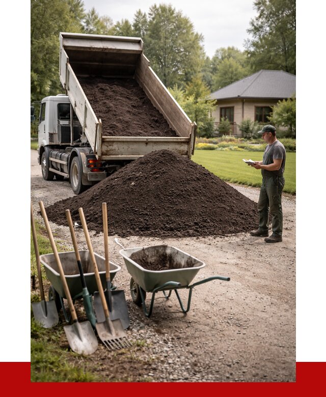 Купить чернозем с доставкой в Северске от 1871 р. | ПРОНЕРУДСвк